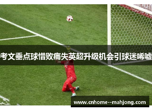 考文垂点球惜败痛失英超升级机会引球迷唏嘘